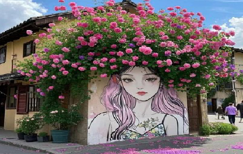 建始怎么设计网红打卡墙绘