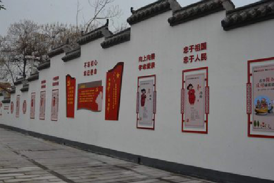 建始墙体彩绘-乡村文化墙