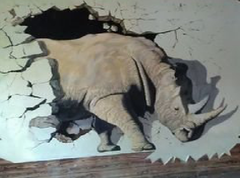 建始在墙绘中，如何绘制3D效果？